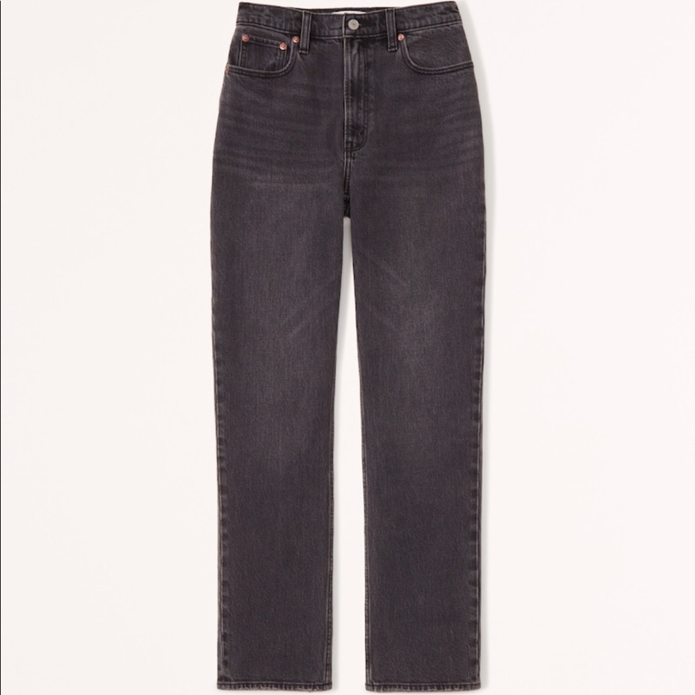 Abercrombie & Fitch Ultra High Rise 90’s Straight Jean